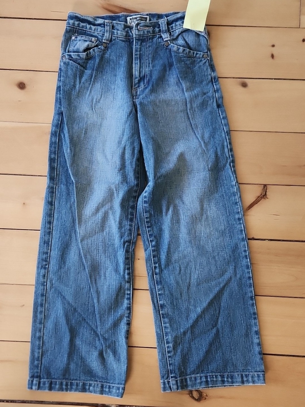 Route 66 Relaxed Wide Leg/baggy Blue Denim Jeans